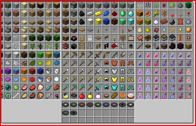 minecraft-crafting-all-items